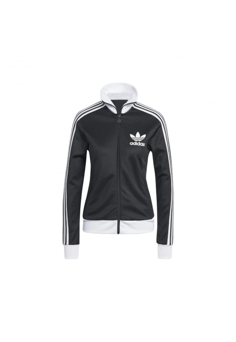 Hanorac sport dama - Beckenbauer Track Top - negru - fabricat din material de calitate