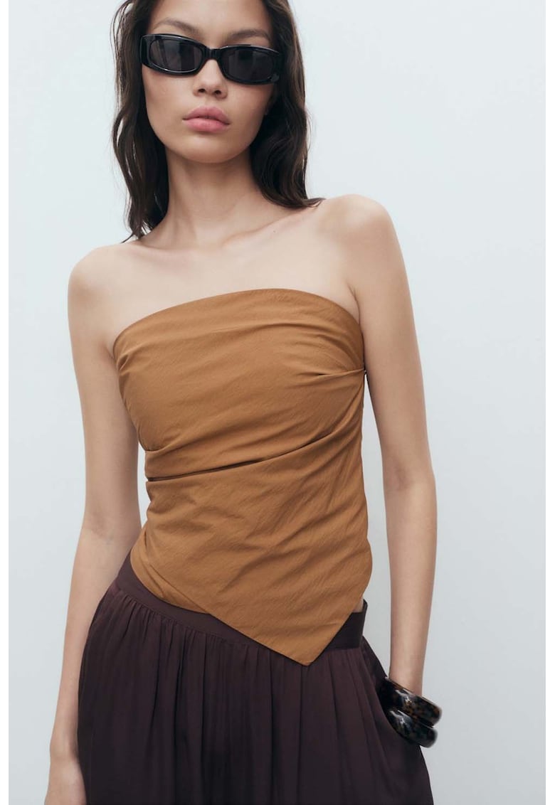 Top asimetric fara bretele