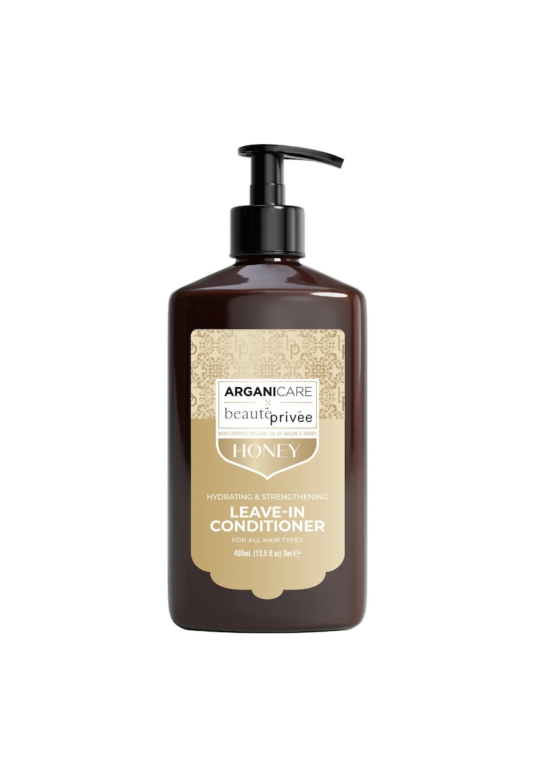 Balsam leave-in hidratant si fortifiant - cu ulei de argan & miere - Honey -  beaute privee - 400 ml