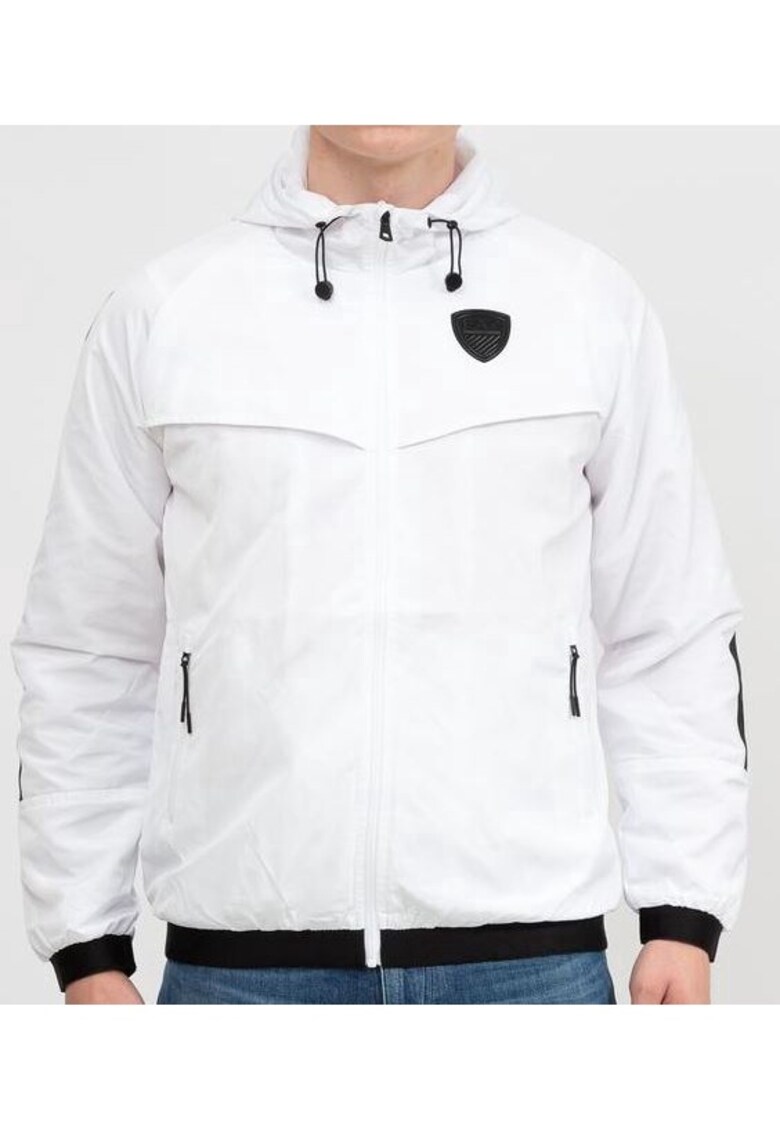 Jacheta cu gluga si fermoar