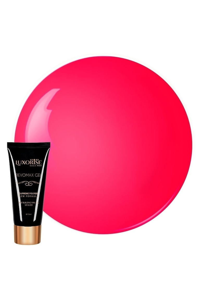 Polygel REVOMAX GEL  Neon Pink - 15ml
