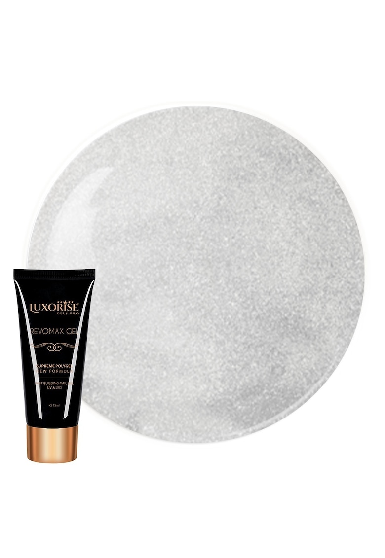 Polygel REVOMAX GEL Melted Silver - 15ml