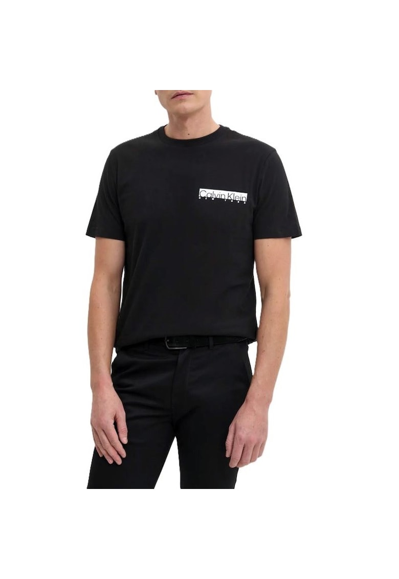 Tricou NY CHEST BOX LOGO T-SHIRT-K10K113800-BEH