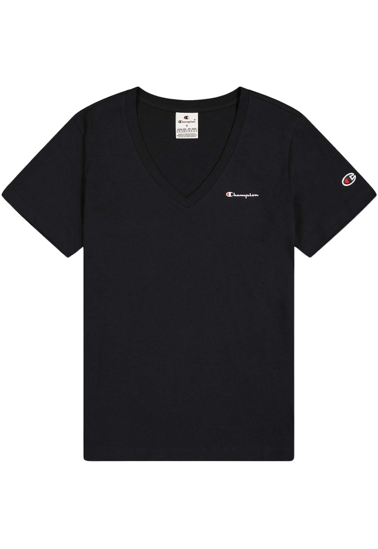 Tricou sport dama - bumbac - negru