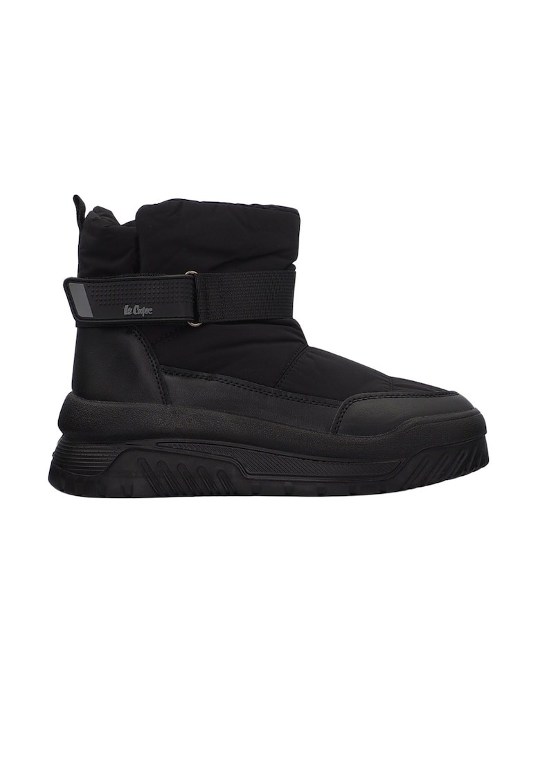 Ghete dama  Cooper - negre - piele ecologica - model LCJ-24-47-3141LA - captuseala fleece Ghete dama  Cooper - negre - piele ecologica - model LCJ-24-47-3141LA - captuseala fleece