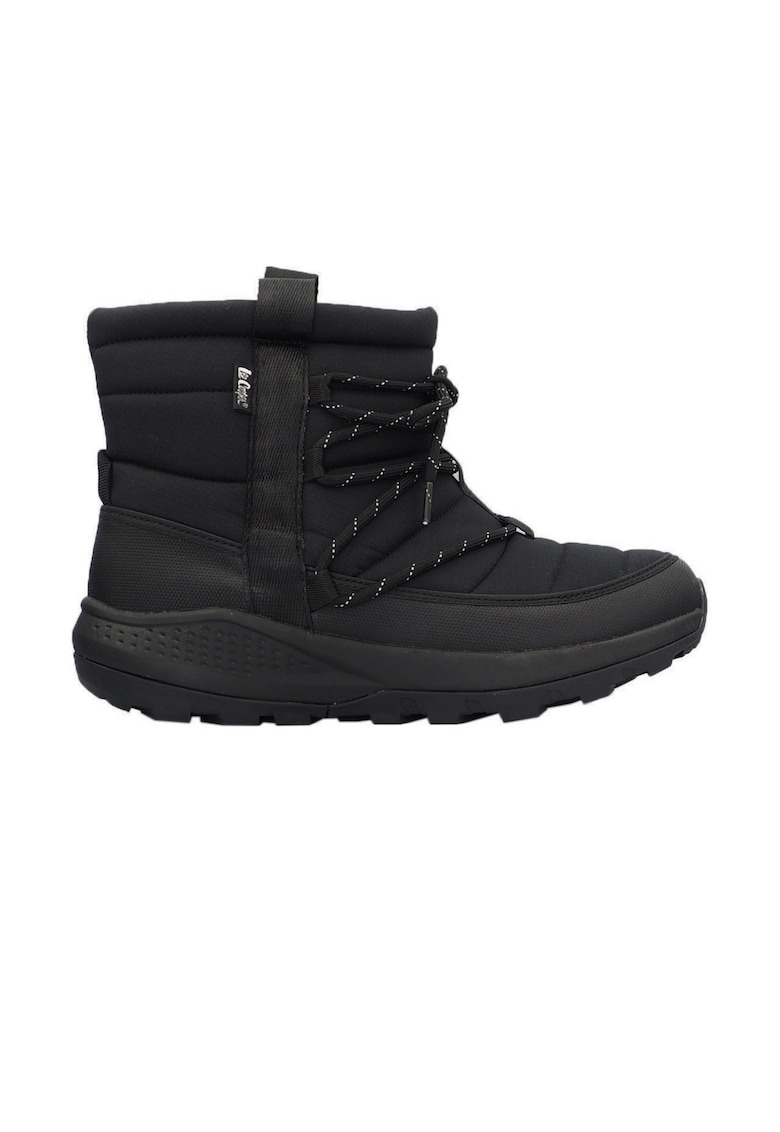 Botine dama  LCJ-24-03-3069LA - piele - negru