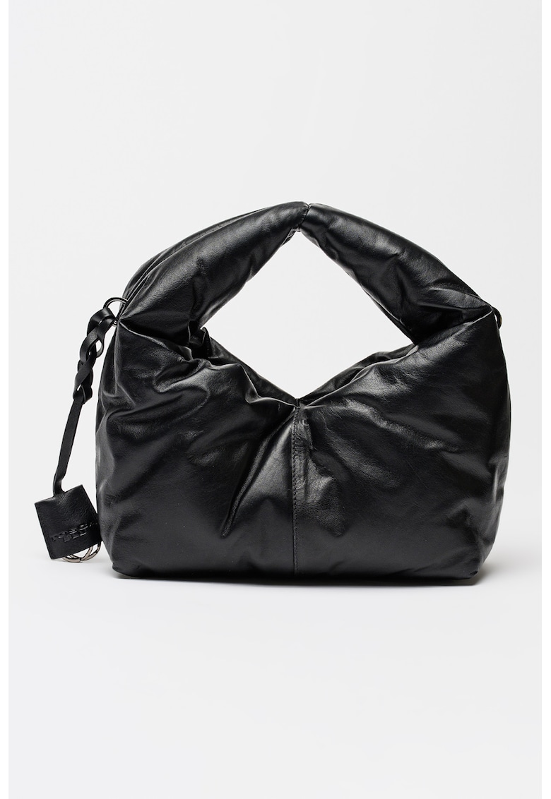Geanta hobo din piele Beatrix - Negru