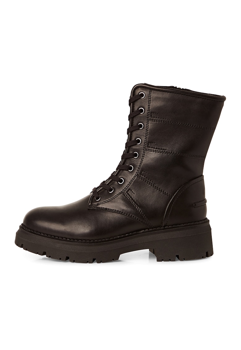 Ghete de piele - Negru