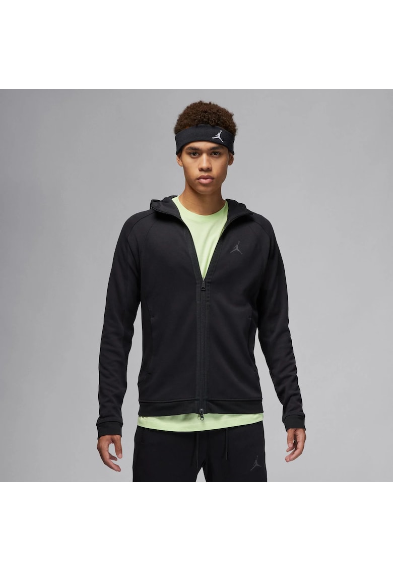 M J Df Sprt Stmt Air Flc Fz - Negru