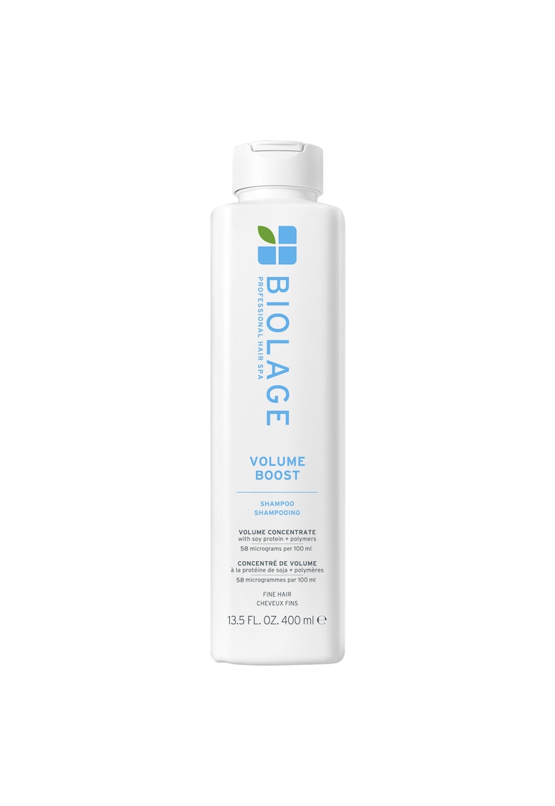 Sampon Volume Boost - cu proteina din soia si polimeri - pentru par fin lipsit de volum - 400ml