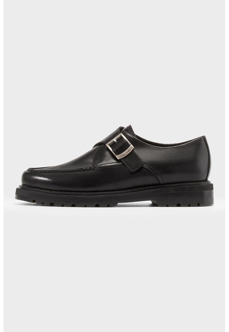 Pantofi casual de piele - Negru