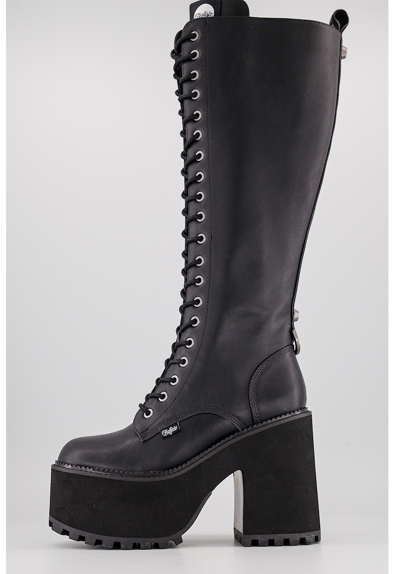 Cizme lungi cu toc si fermoar Killah