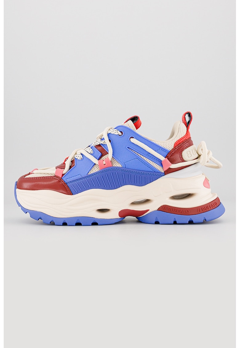 Pantofi sport de plasa cu garnituri din material sintetic Triplet