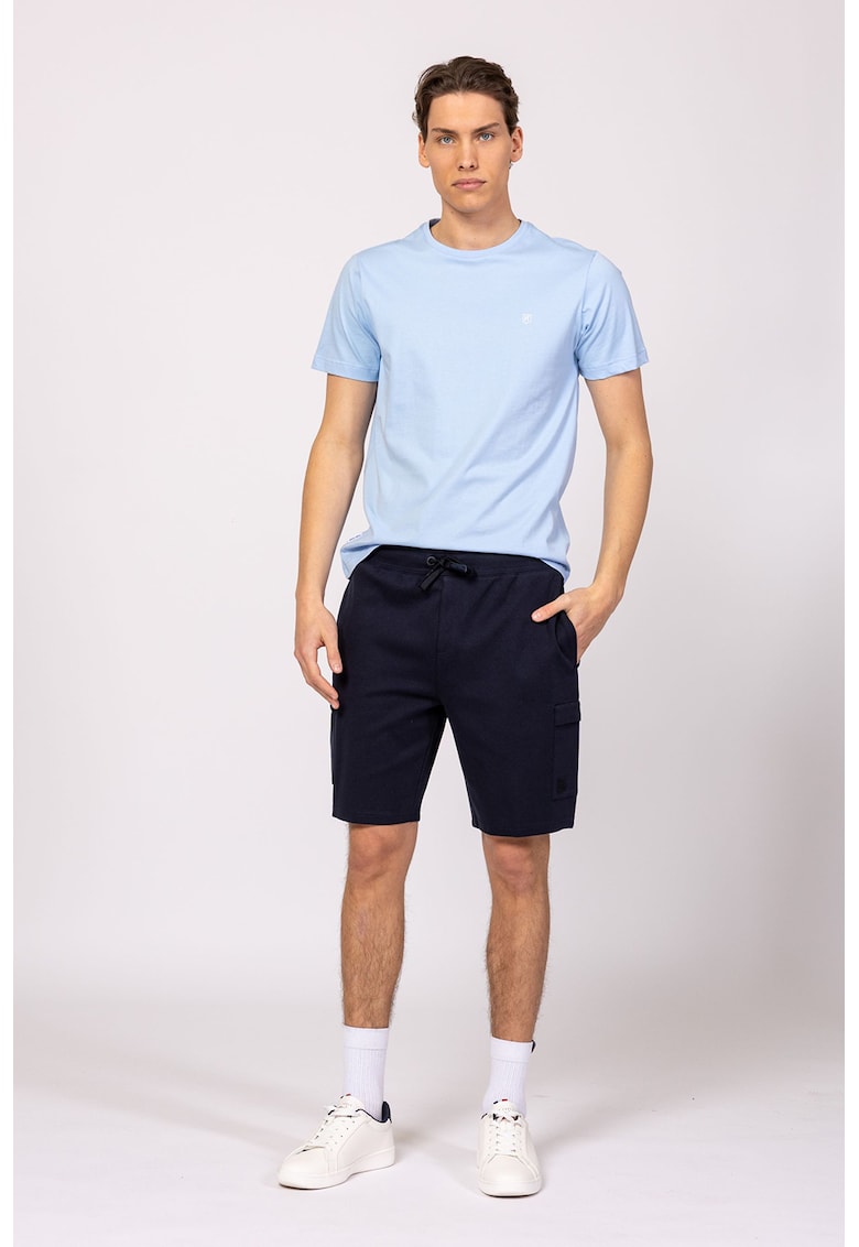 Pantaloni scurti cargo cu snur de ajustare