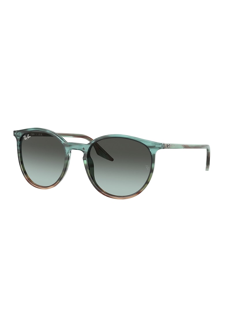 Ray-Ban Ochelari de soare pantos unisex cu lentile cu aspect in degrade - Maro/Verde persan