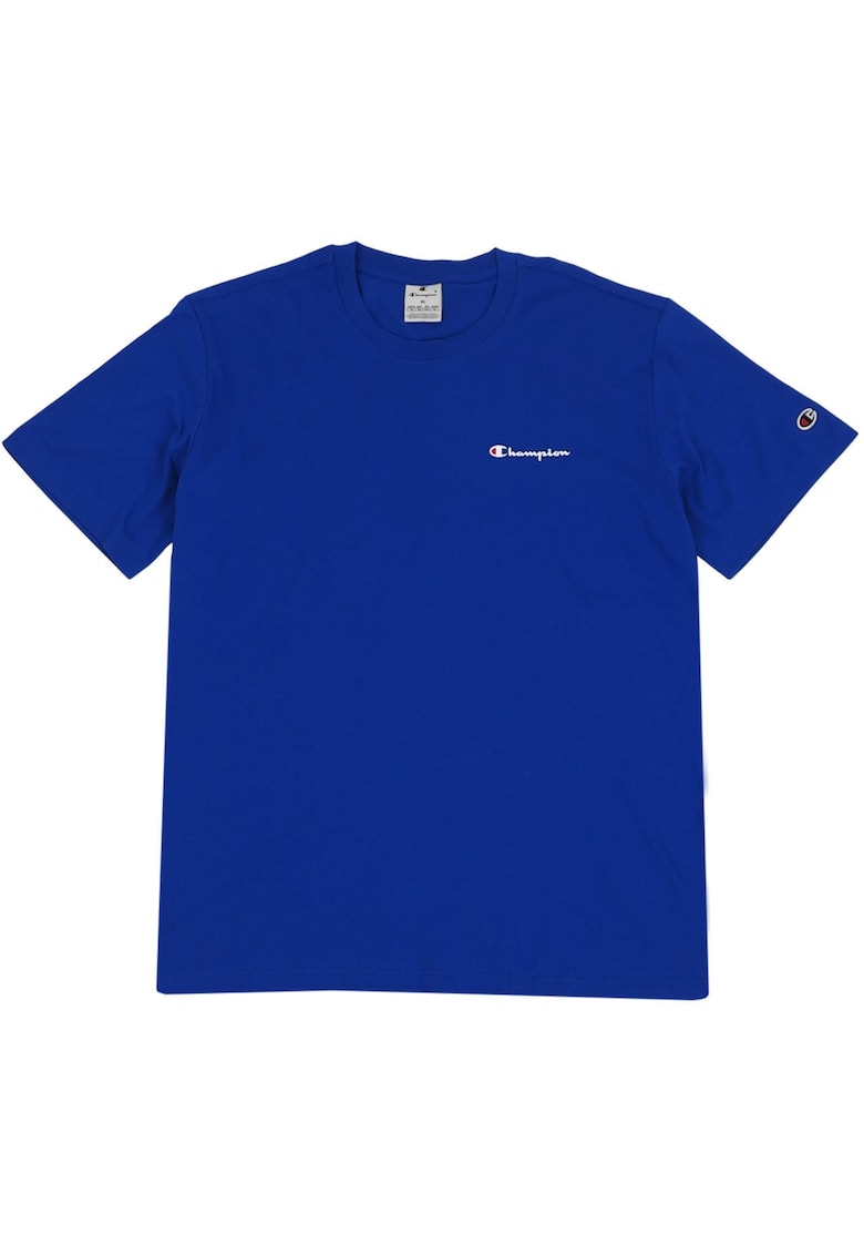 Tricou barbatesc albastru - croiala standard - material 100% bumbac