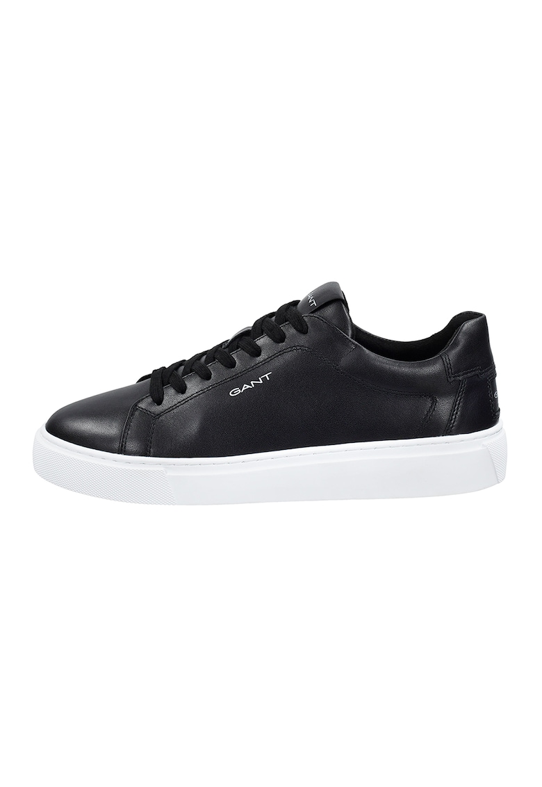 Pantofi sport din piele cu detaliu logo Mcjulien - Alb/Negru