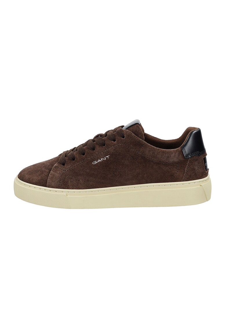 Pantofi sport din piel intoarsa cu detaliu logo Mcjulien - Negru/Maro