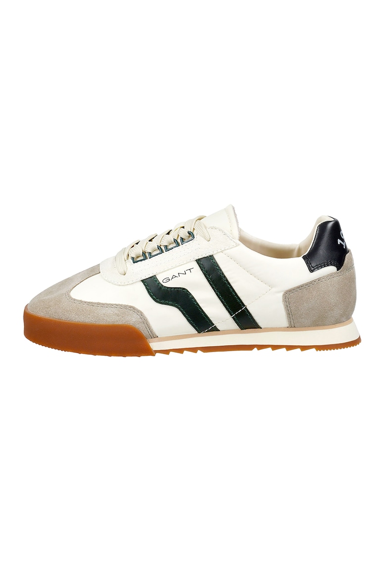 Pantofi sport din piele intoarsa si textil cu logo Baylle