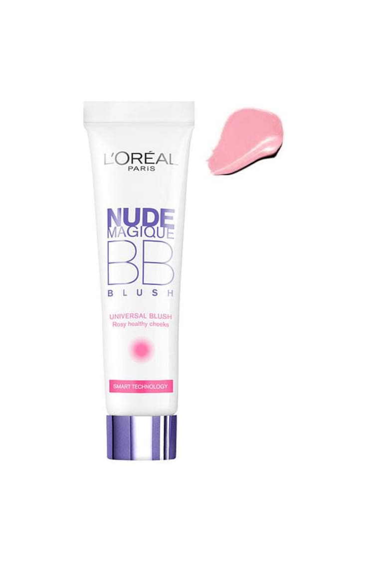 Fard de obraz iluminator L'OREAL Nude Magique BB Blush - Universal Rosy - 15ml