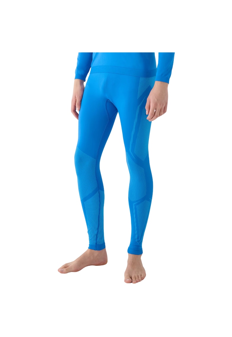 Colanti termoactivi barbati M166 - albastri - material sintetic - croiala slim