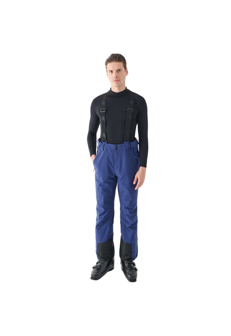 Pantaloni sport barbatesti M0756 - impermeabili - bleumarin - poliester