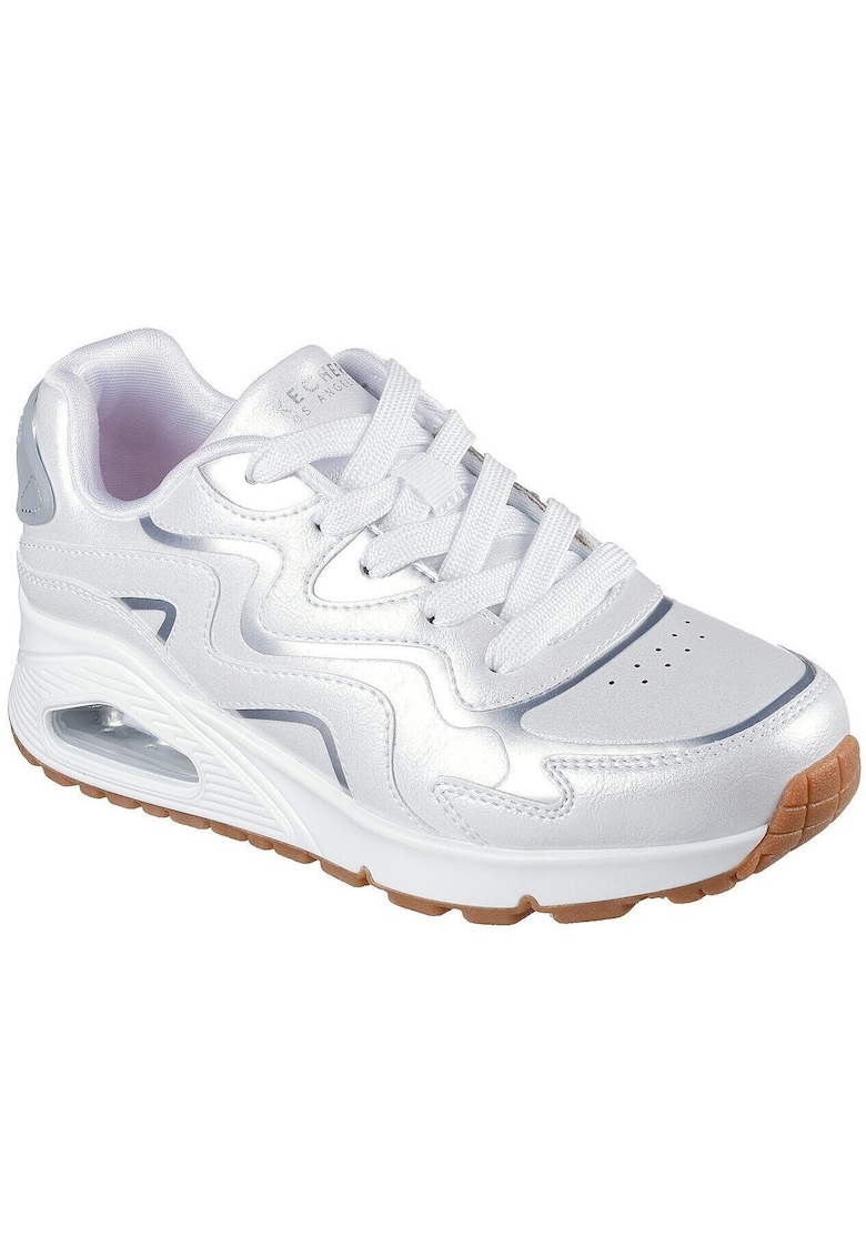 Pantofi sport copii Uno Gen1-wavy Shimmer - Alb Pantofi sport copii Uno Gen1-wavy Shimmer - Alb