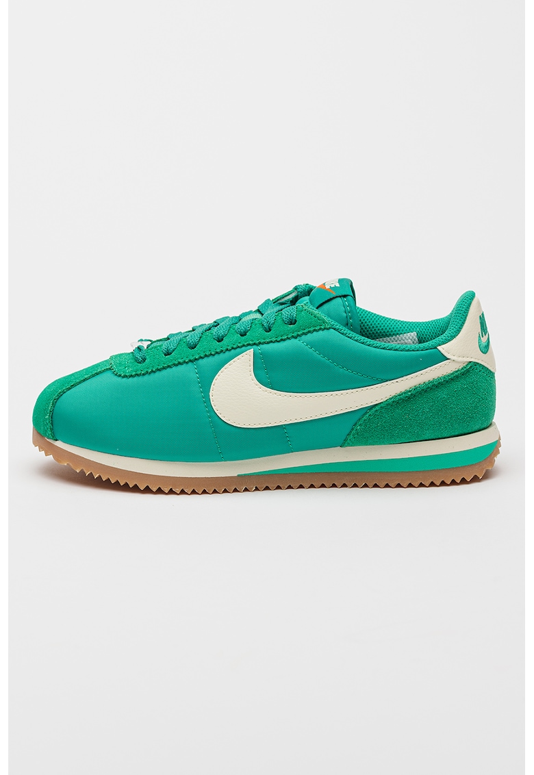 Pantofi sport cu insertii din piele intoarsa Cortez