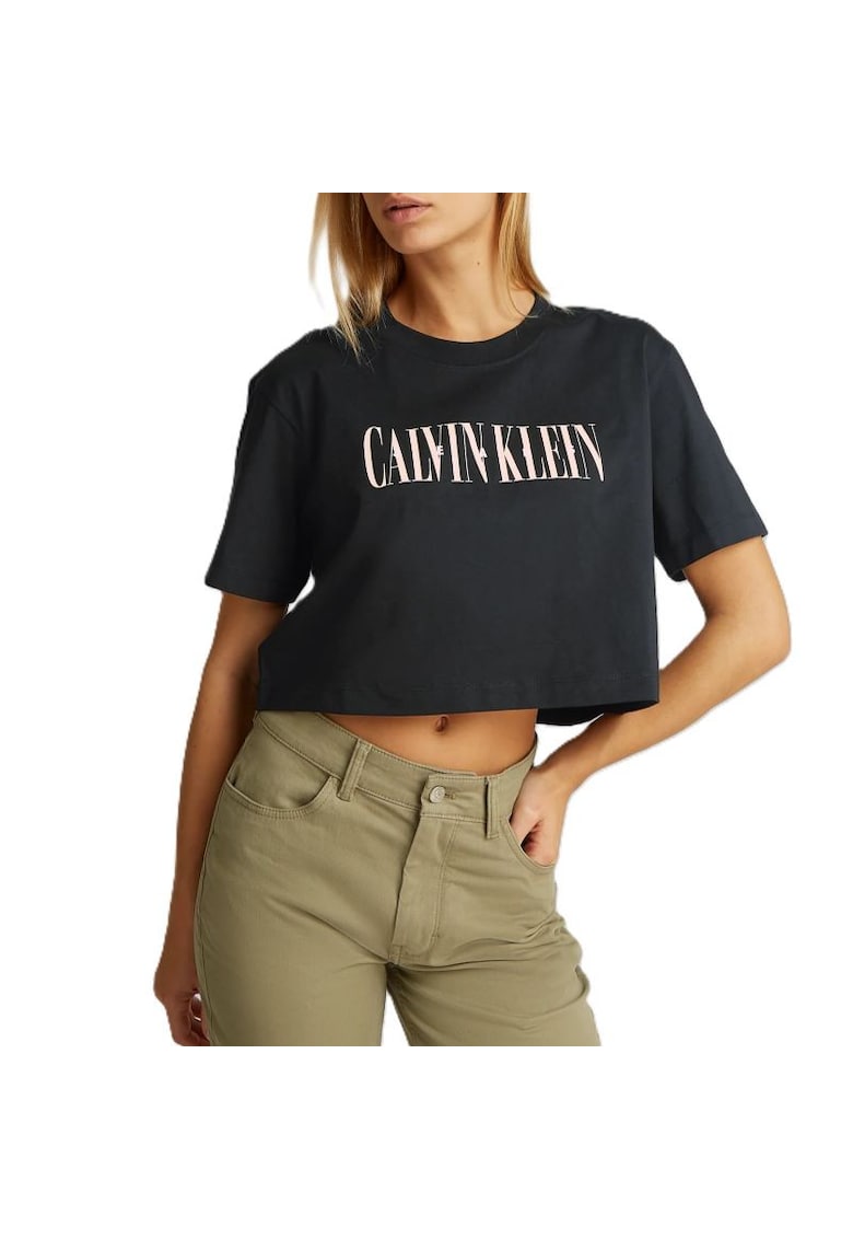 Tricou  VARSITY CALVIN KLEIN BOXYTEE-J20J225578-BEH