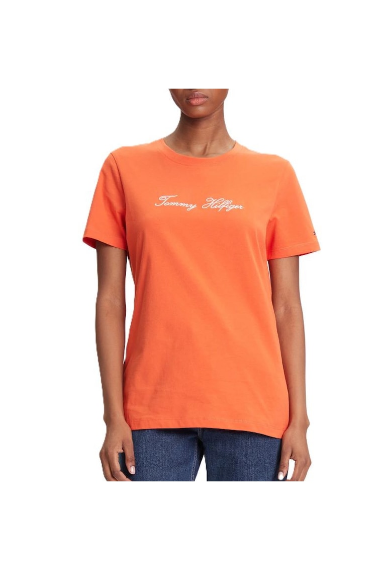 Tricou  SCRIPT REG C-NK SS T-SHIRT-WW0WW45746-SCX