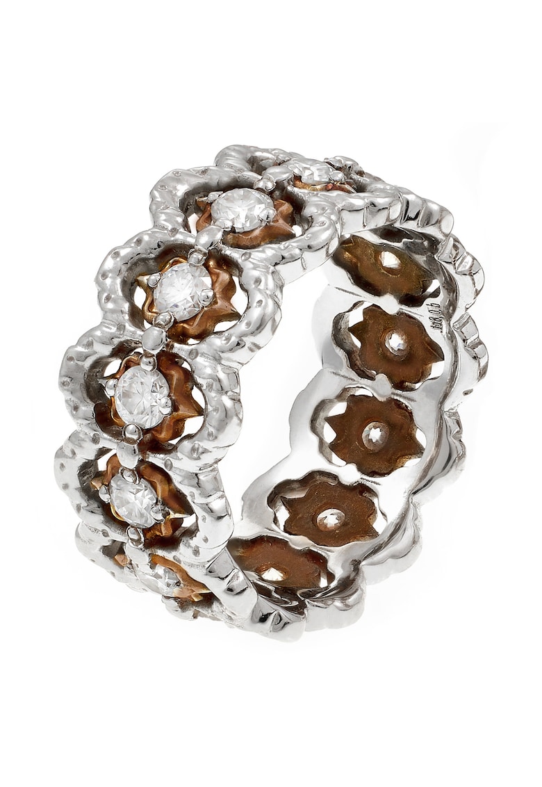 Inel din aur de 18k decorat cu diamante Eternity