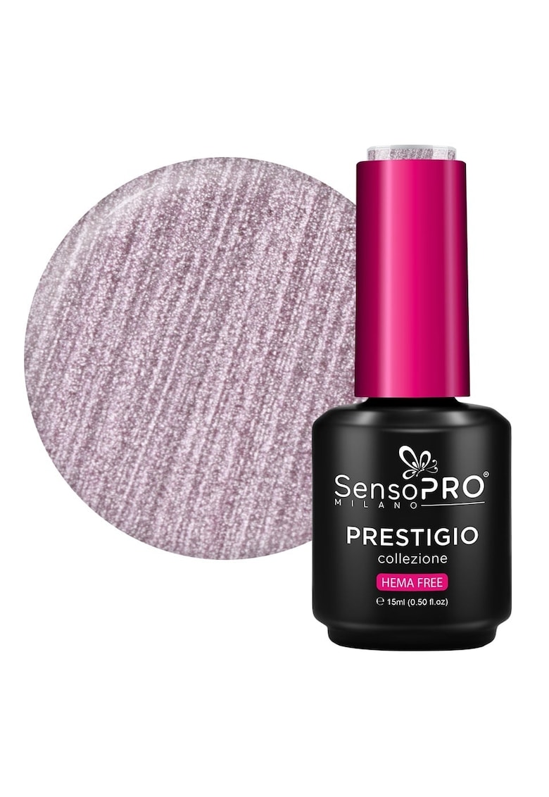 Oja Semipermanenta PRESTIGIO - Pink Stardust 15ml