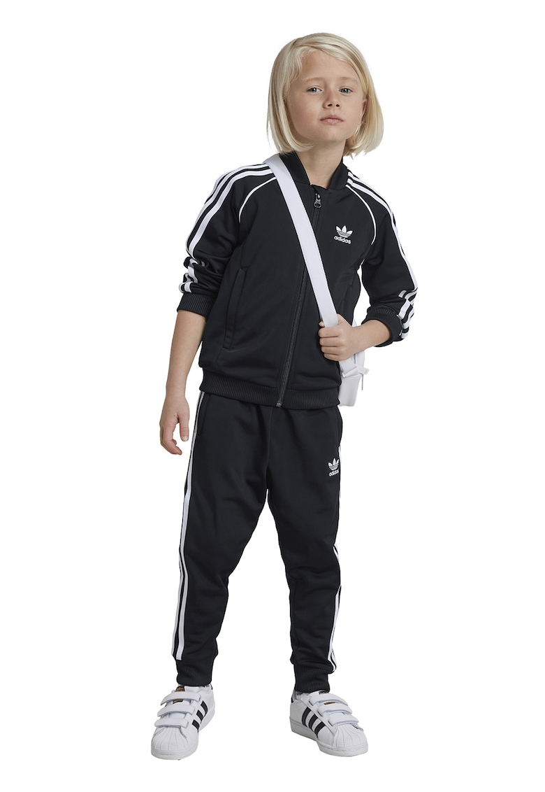 Trening cu fermoar si broderie logo