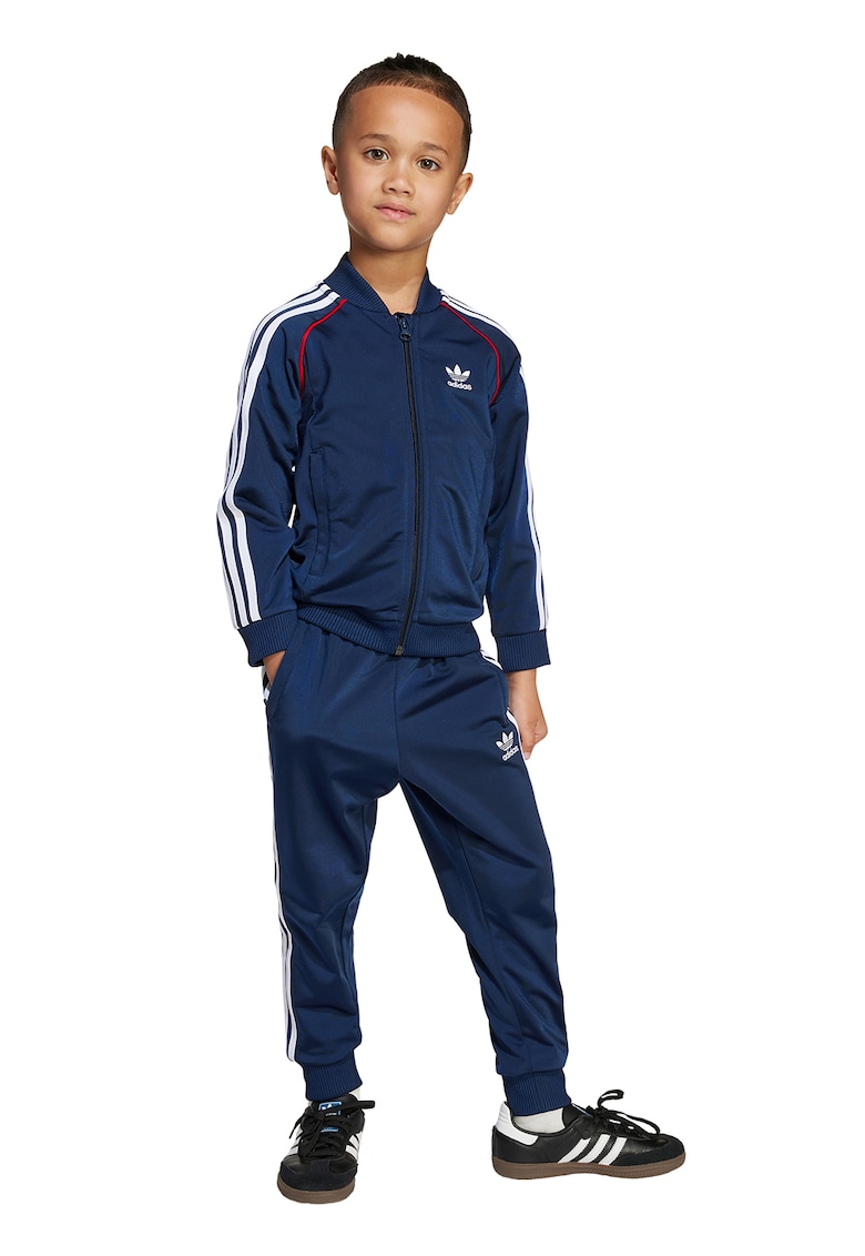 Trening cu fermoar si broderie logo