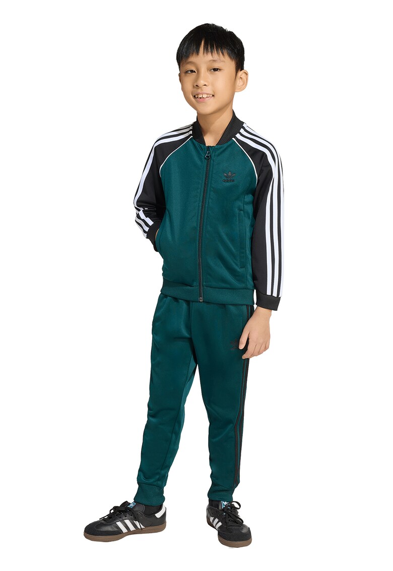 Trening cu fermoar si broderie logo