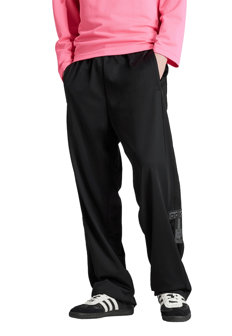 Pantaloni de trening drepti cu slituri laterale