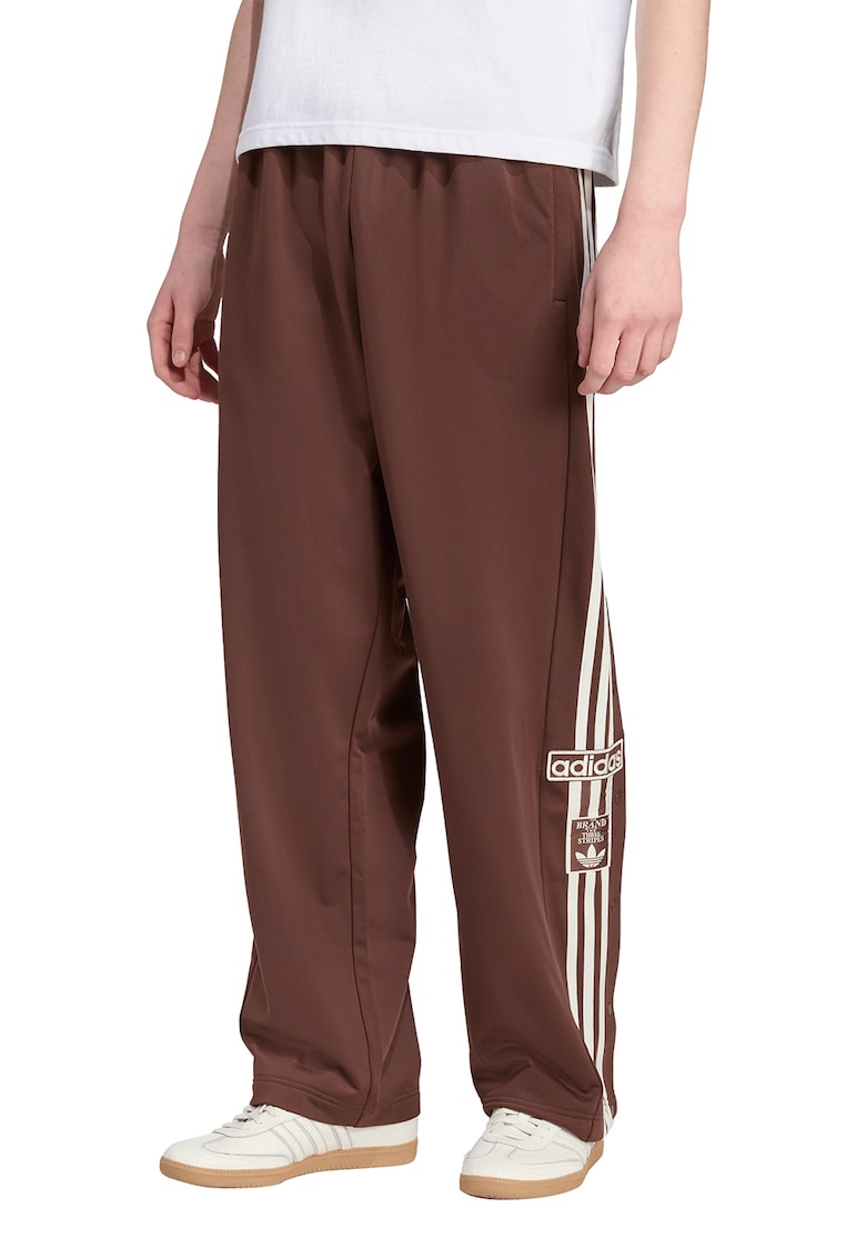 Pantaloni de trening drepti cu slituri laterale