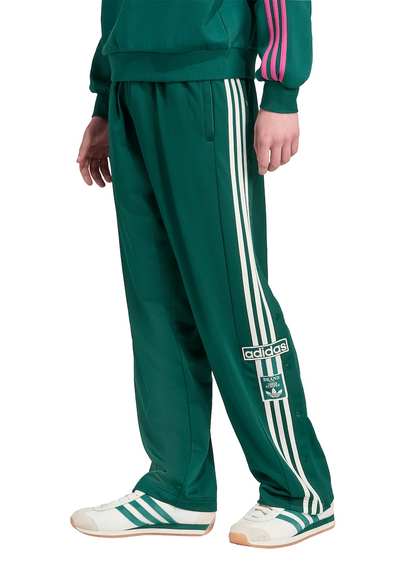 Pantaloni de trening drepti cu slituri laterale