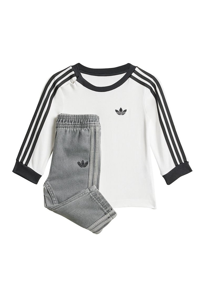 set de bluza si pantaloni cu detalii logo set de bluza si pantaloni cu detalii logo