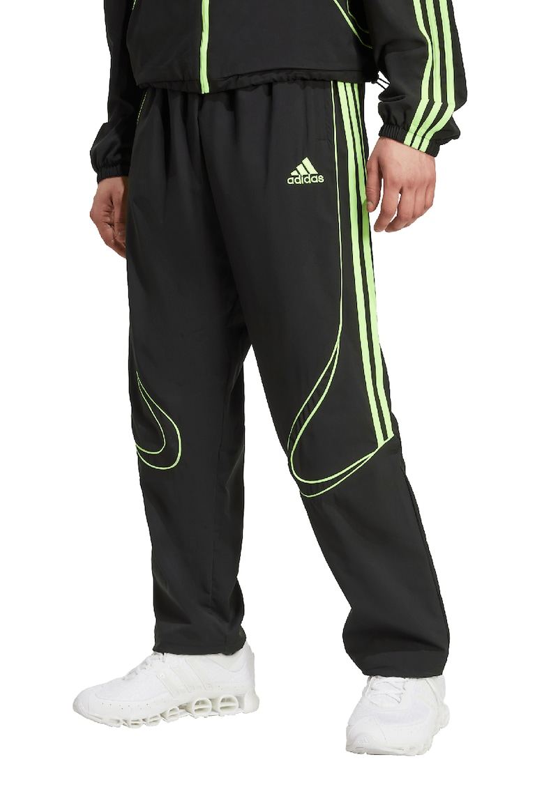 Pantaloni de trening cu benzi logo laterale