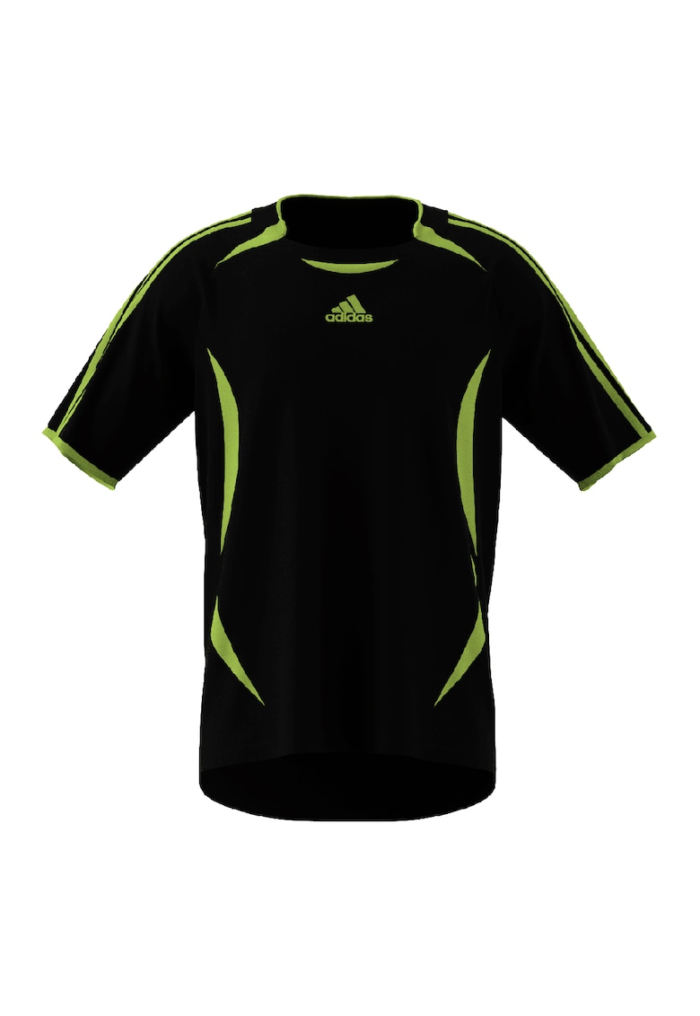 Tricou cu decolteu la baza gatului si garnituri contrastante Tricou cu decolteu la baza gatului si garnituri contrastante