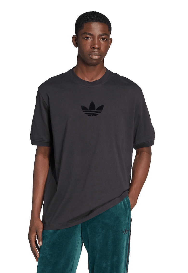 Tricou lejer de bumbac cu logo