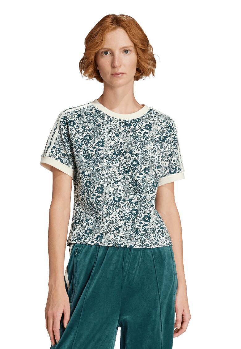 Tricou cu model floral