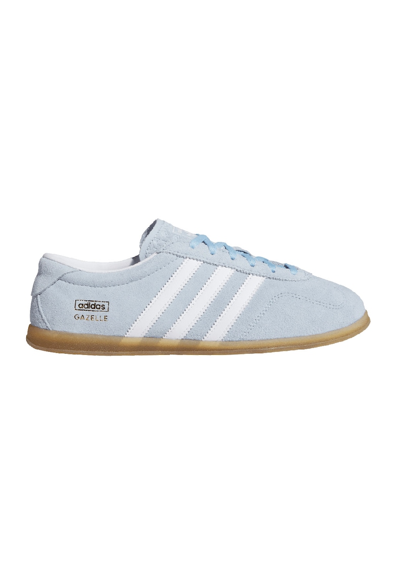 Pantofi sport din piele intoarsa Gazelle Lo Pro - Alb/Albastru pastel
