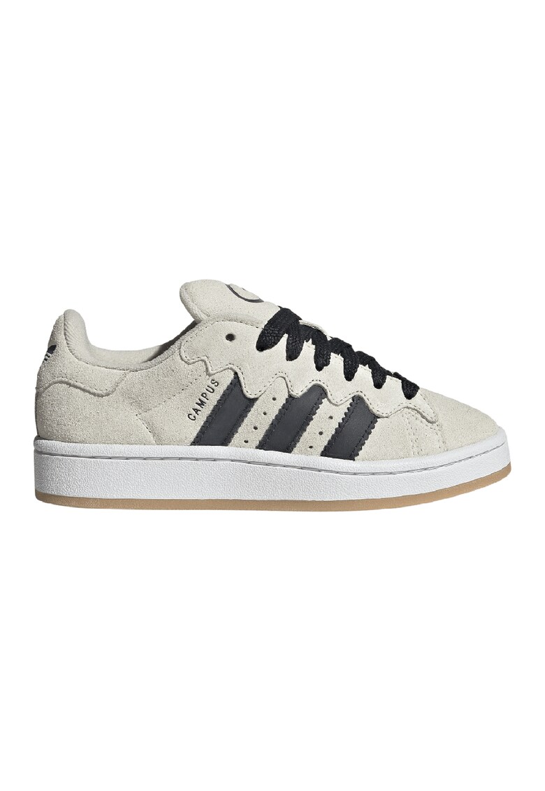 Pantofi sport din piele intoarsa Campus 00s - Negru/Gri deschis