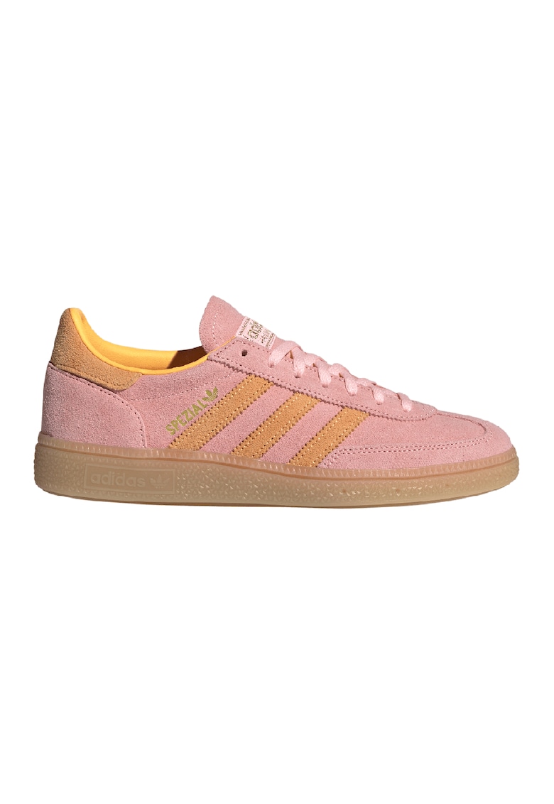 Pantofi sport low cut din piele intoarsa Spezial - Portocaliu/Roz