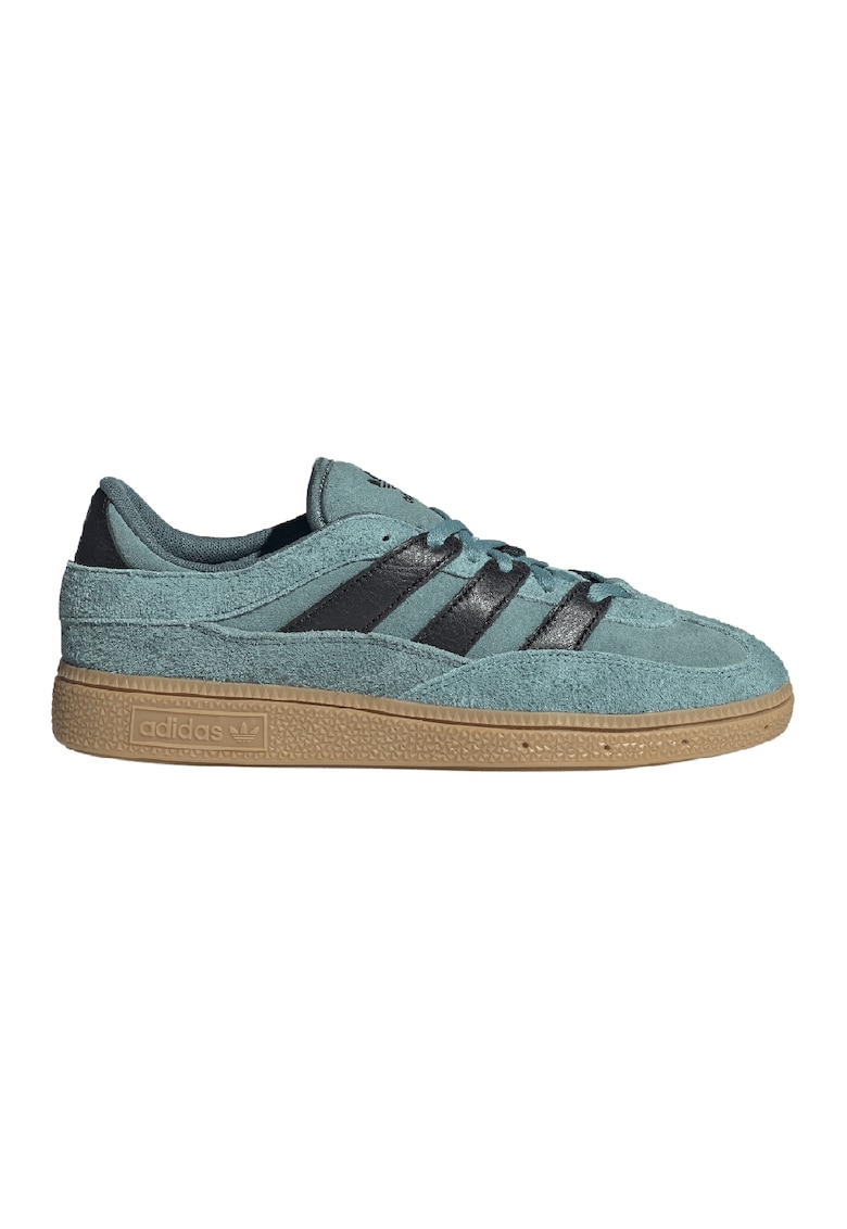 Pantofi sport din piele intoarsa Spezial - Verde stins/Gri inchis