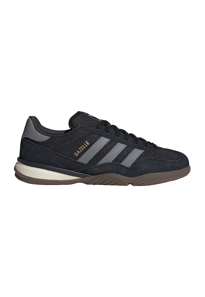 Pantofi sport low-cut de piele intoarsa si material textil Gazelle
