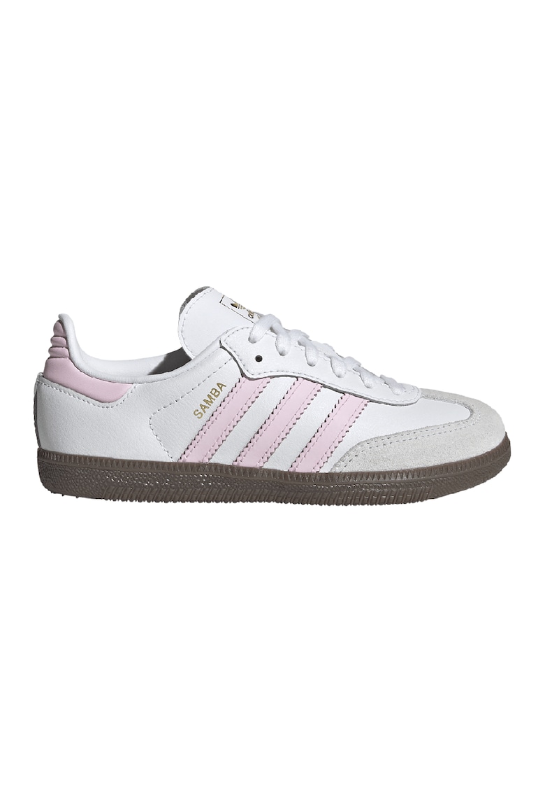 Pantofi sport din piele si piele intoarsa Samba OG