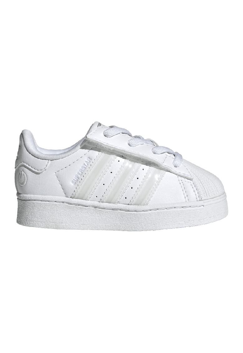 Pantofi sport cu lumini LED Superstar - Alb murdar